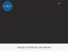 Tablet Screenshot of mundodigital.art.br